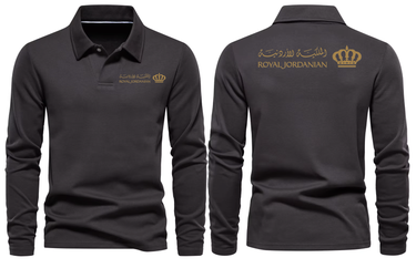 ROYAL JORDANIAN LONG SLEEVE POLO